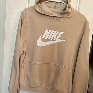 Nike Beige Pullover Hoodie